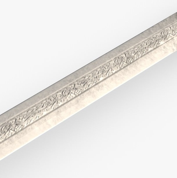 Ancient medieval swords collection 3D model_15