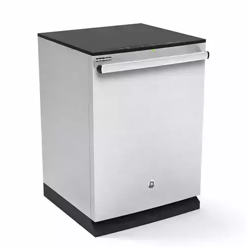 GE Dishwasher with Hidden Controls GDT53PSJSS