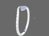 Snake Bracelet with Omega Clasp 3D model 3D printable | CGTrader
