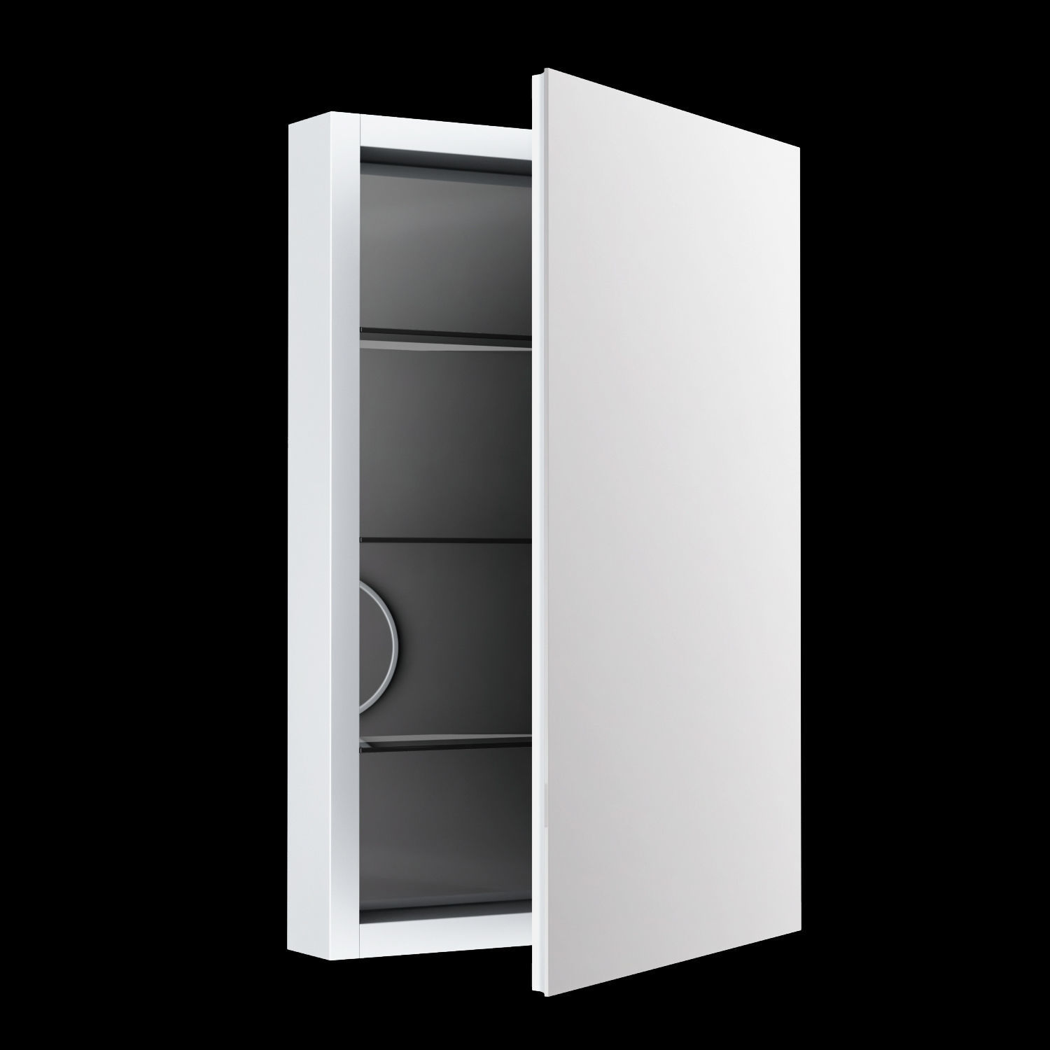 Kohler Verdera Mirrored Cabinet K-99003-SCF 3D model_1