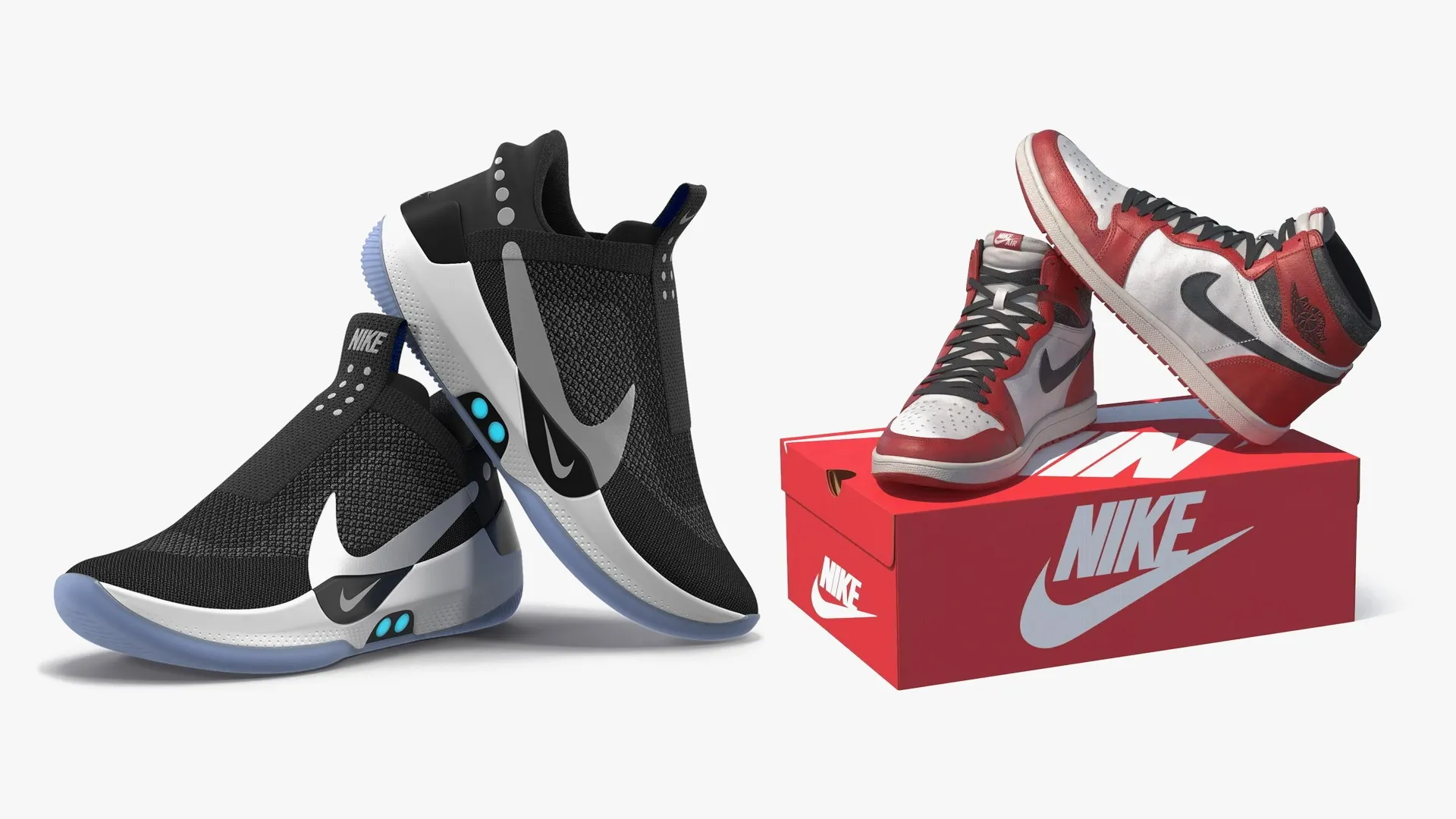 Nike Sneakers Collection 3D Model Pack | CGTrader