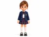 Stylized 3D School Boy and Girl Character Pack Rigged Animated VR / AR ...