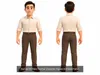 Stylized Teacher Student Family Character Pack 4 Rigged VR / AR / low ...