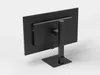 Computer Monitor With Rectangular Black Stand 3D model | CGTrader