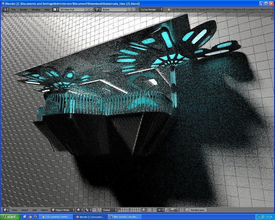 jelly lights  room  3D model_2