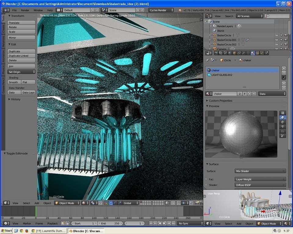 jelly lights  room  3D model_14