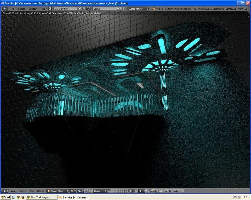 jelly lights  room  3D model_10