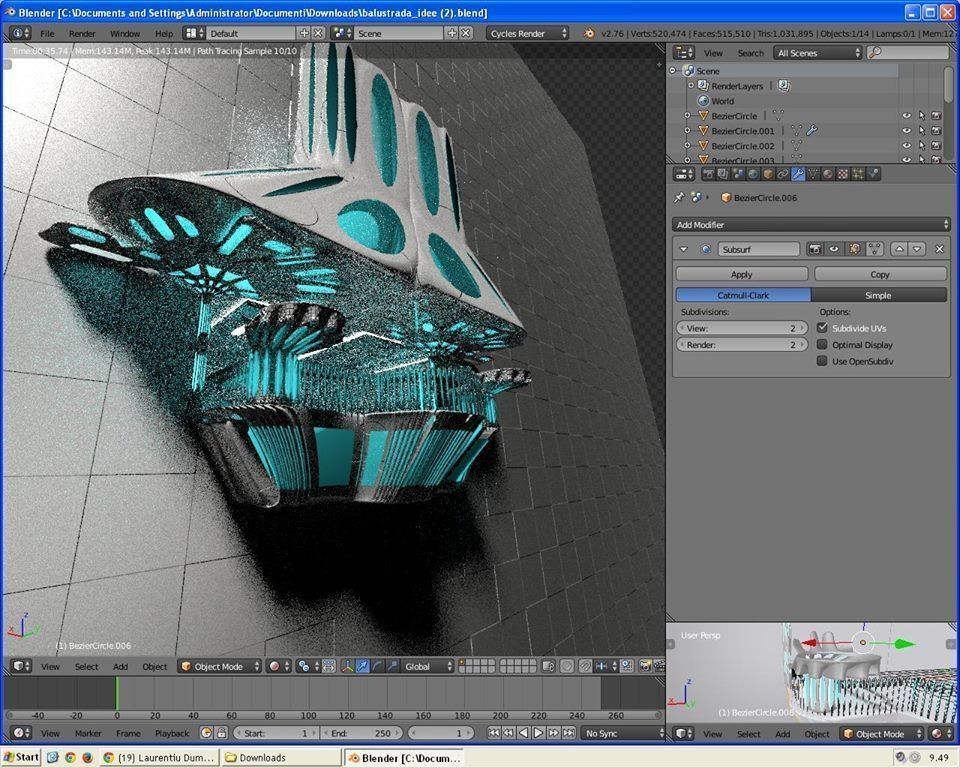 jelly lights  room  3D model_7