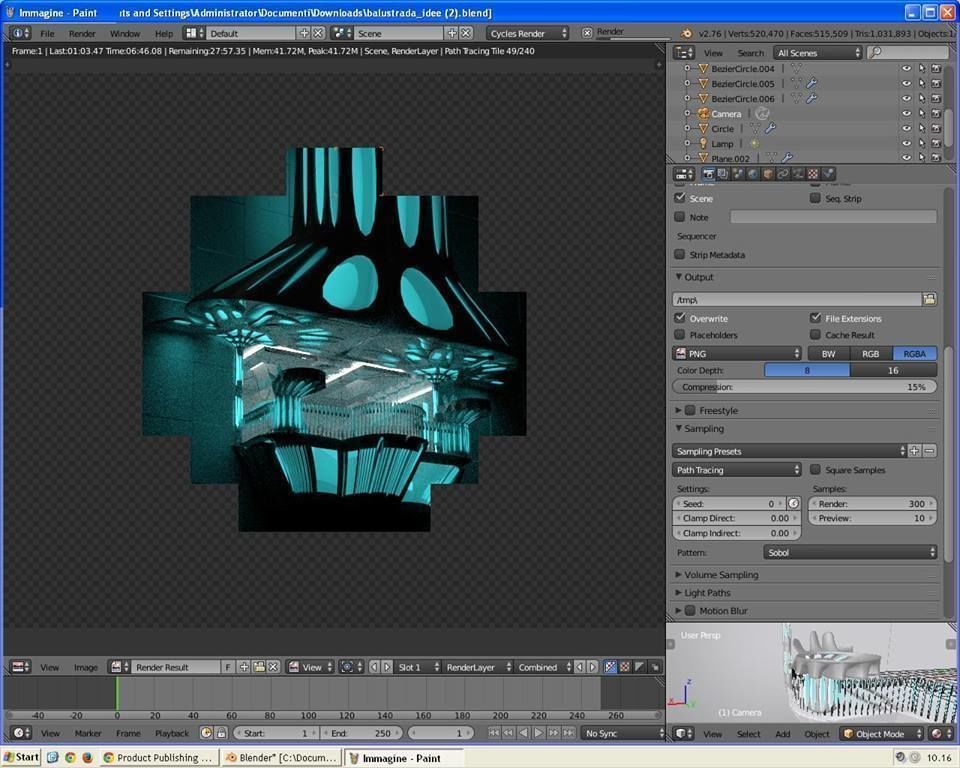 jelly lights  room  3D model_3