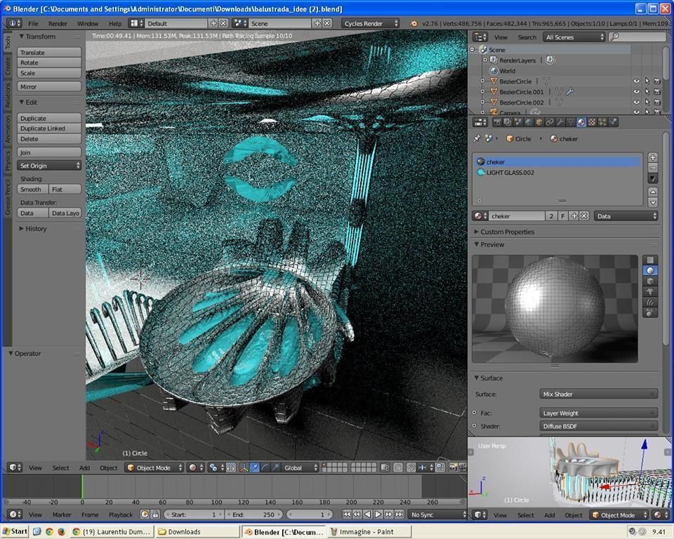 jelly lights  room  3D model_6