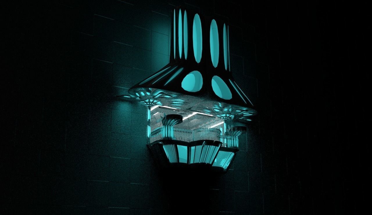 jelly lights  room  3D model_0