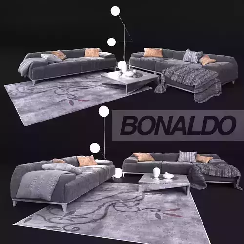 Elegant sofa in contemporary style  BONALDO