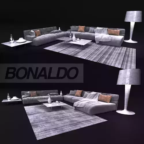 Sofa in modern style  Bonaldo