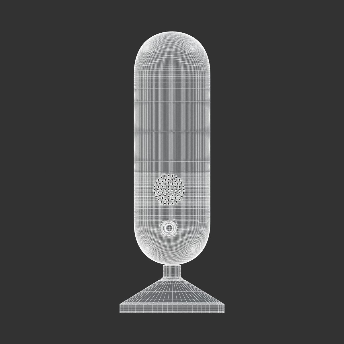 New Amazon Echo Look 2017 3D model_12