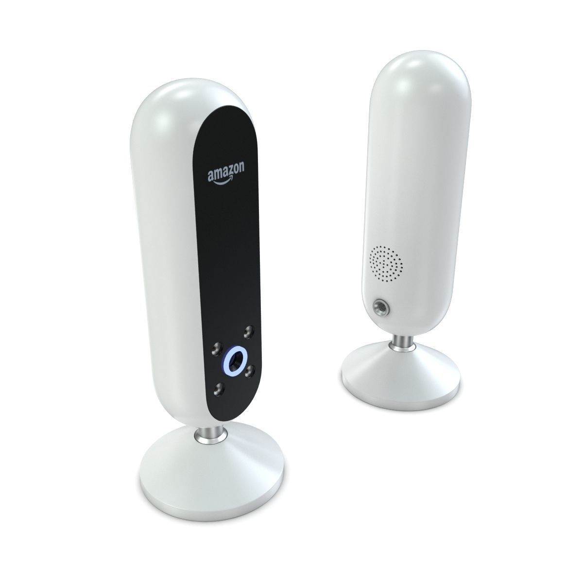 New Amazon Echo Look 2017 3D model_3