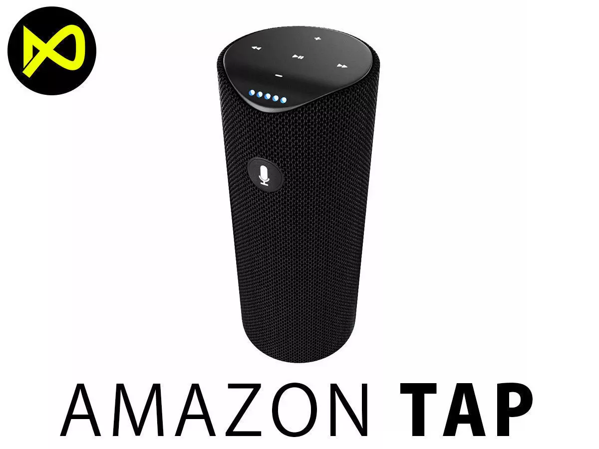 Amazon Tap - Alexa-Enabled Portable Bluetooth Speaker  3D model_0