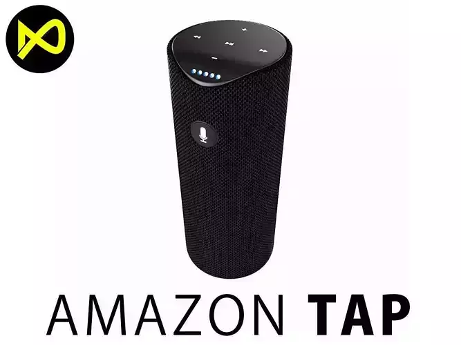 Amazon Tap - Alexa-Enabled Portable Bluetooth Speaker  3D model