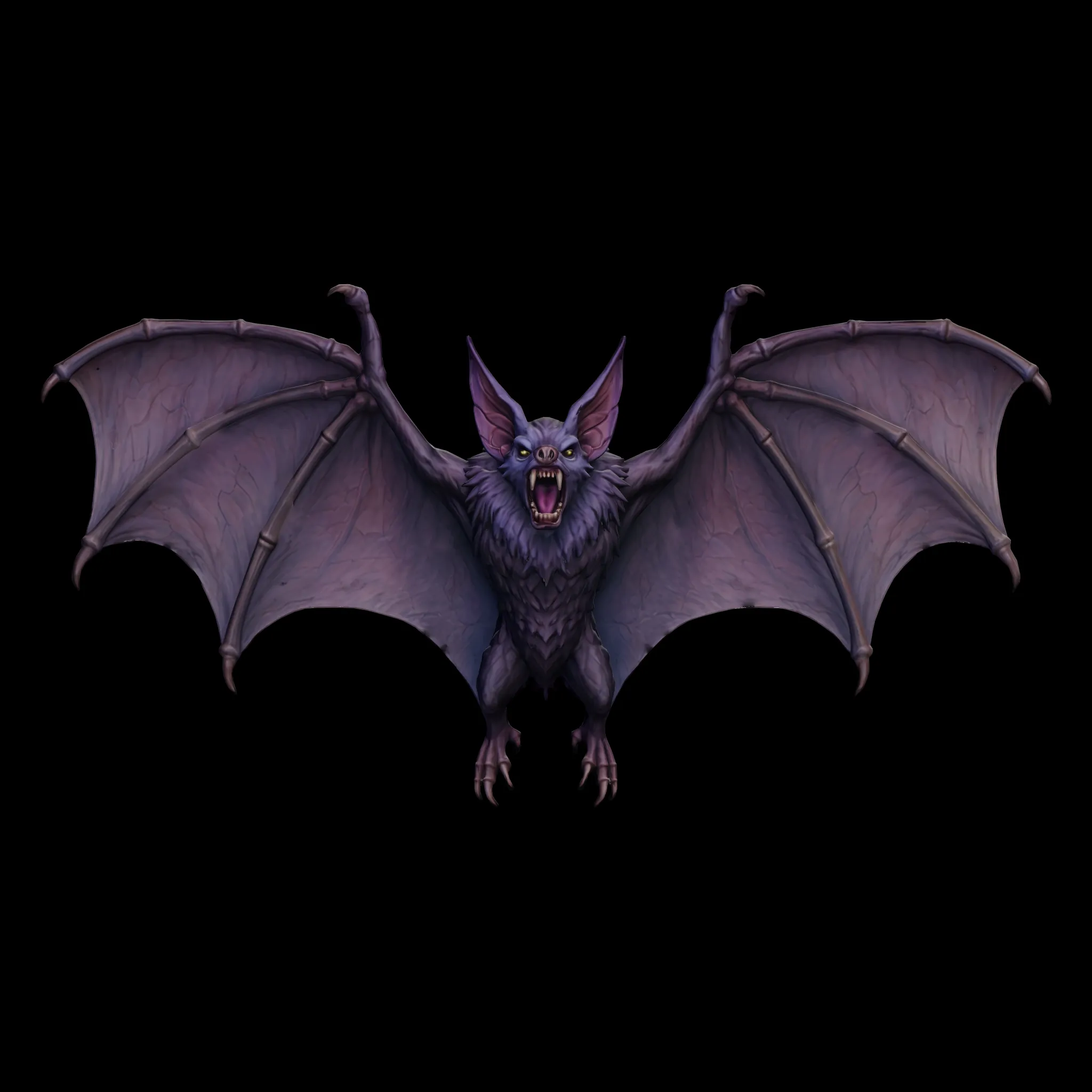 3D model Stylized Bat Game Ready - AI VR / AR / low-poly | CGTrader