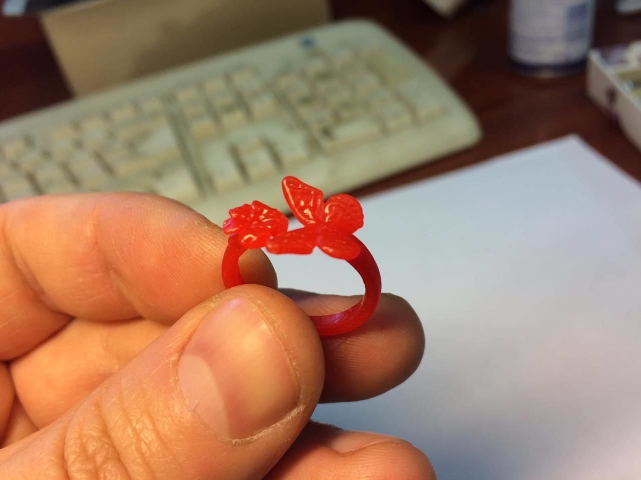 Ringmodel129- Monarch Ring 3D print model_9