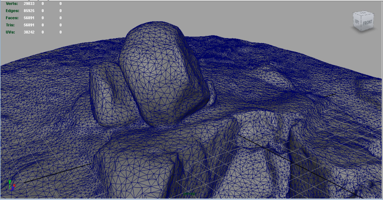 Rock 22  Low-poly 3D model_5