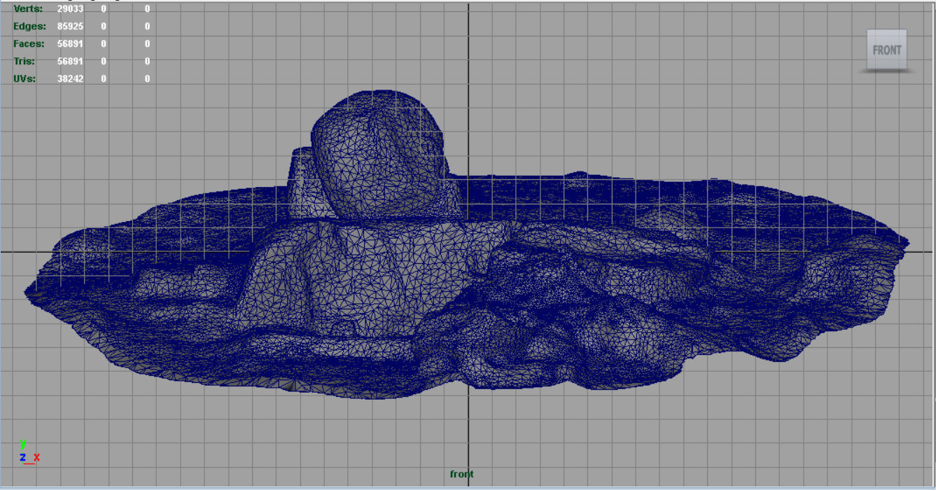 Rock 22  Low-poly 3D model_11