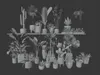 23 Tropical Potted Plants 3D Models Collection 3D model | CGTrader
