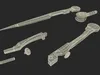Antique Drawing Compass 3D model | CGTrader