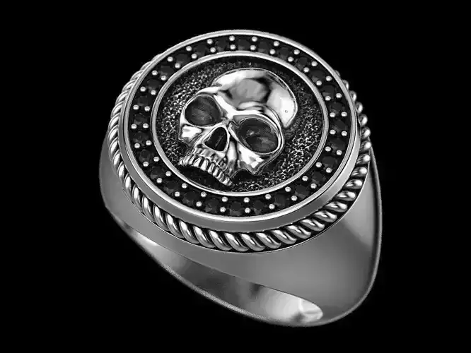 Skulls ring 3