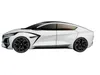 Generic Futuristic Luxury Sedan 3D Model Modern Concept Car 3D model ...