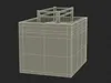 Vintage Elevator Lit 3D model | CGTrader