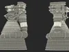 Rocket Engine F-1 with Intricate Piping 3D model | CGTrader