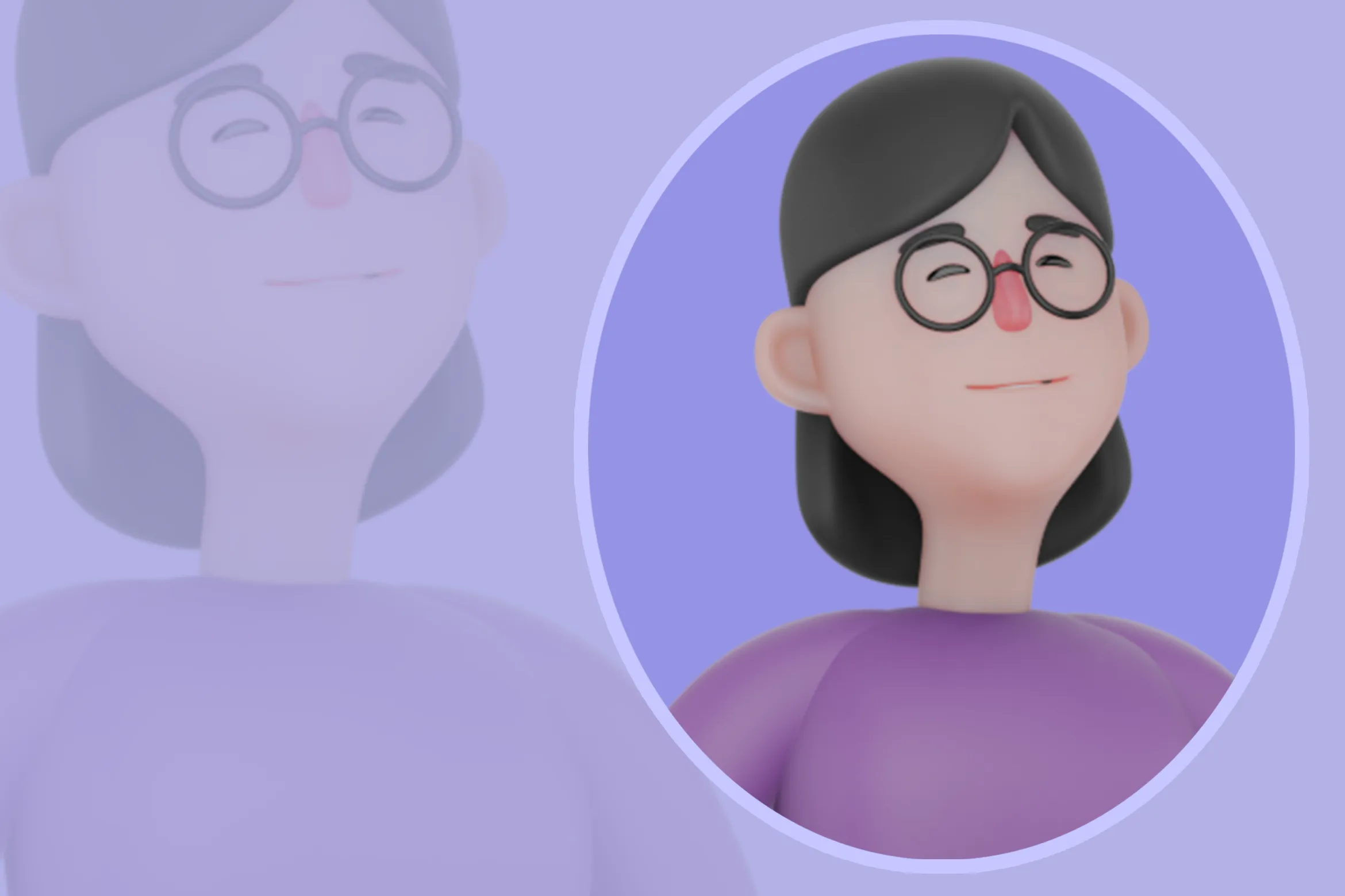 Stylized 3D Female Dancer Floor Sitting - Cartoon Woman 3D model | CGTrader