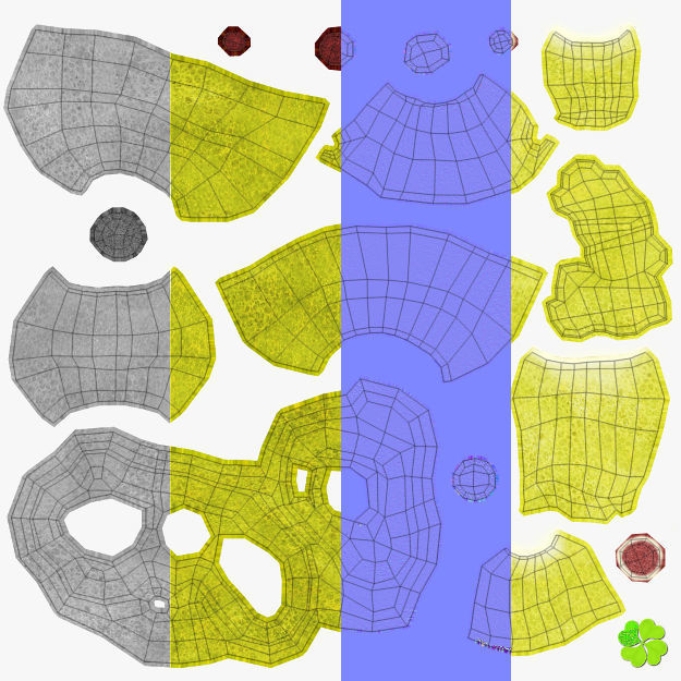 Antennarius rigged low poly Low-poly 3D model_51