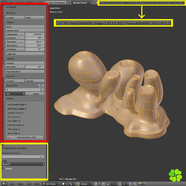Antennarius rigged low poly Low-poly 3D model_36