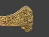 Gothic Skull Ring with Fleur de Lis Pattern 3D model 3D printable ...