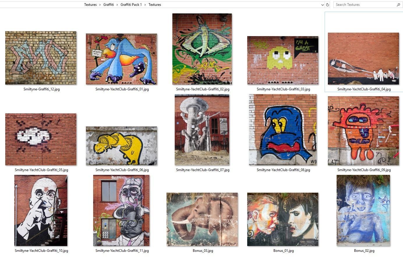 Graffiti Textures Pack Texture_7