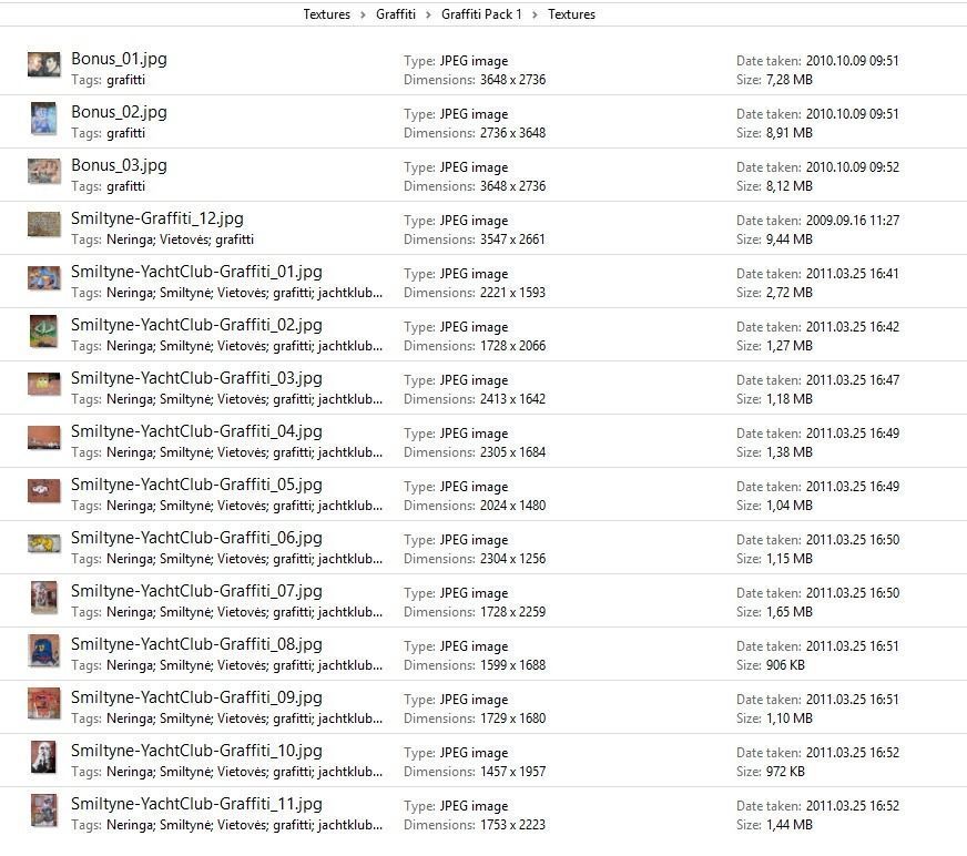 Graffiti Textures Pack Texture_8