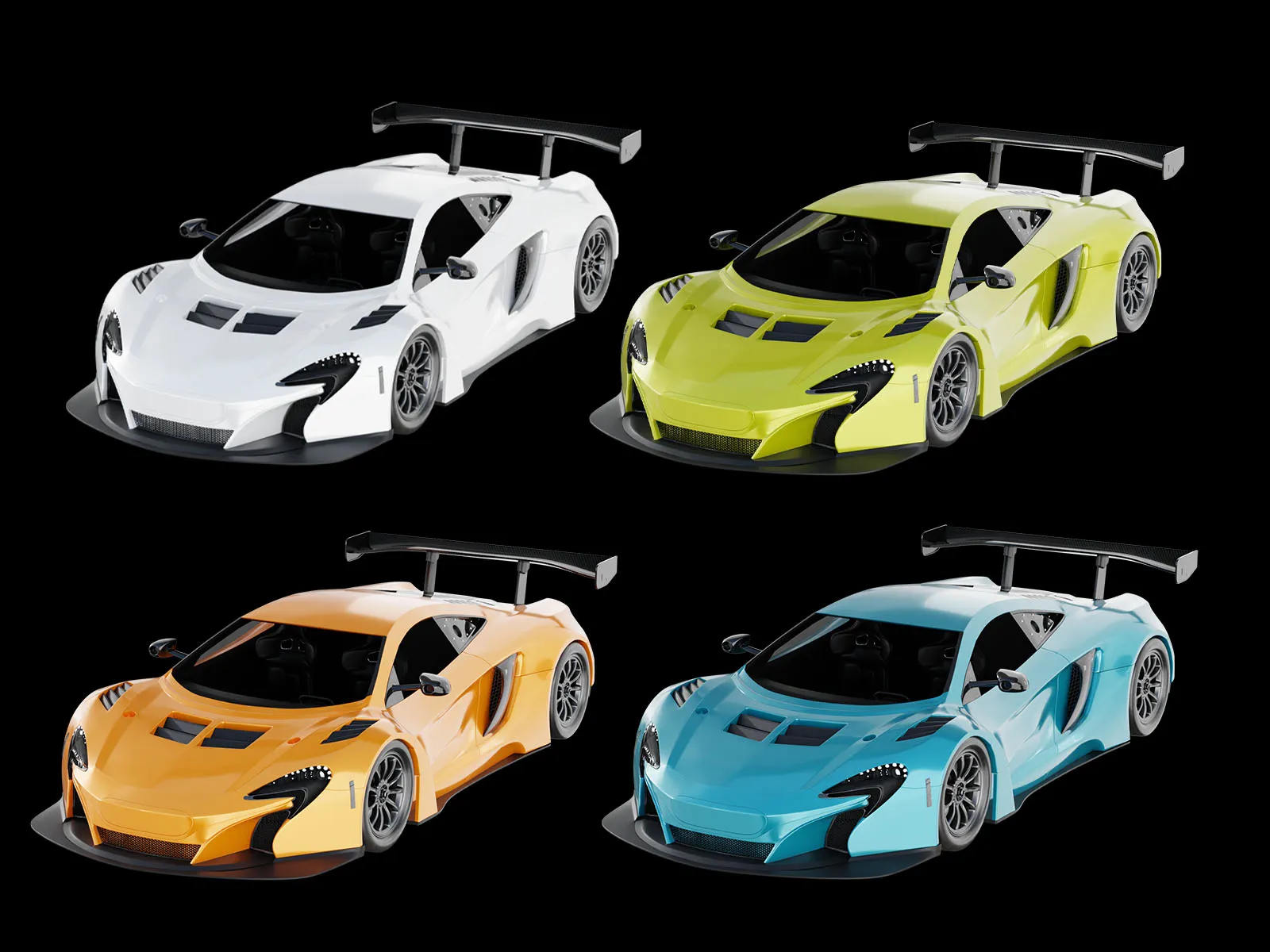 3D model Realistic Car Low-poly 3D model VR / AR / low-poly | CGTrader