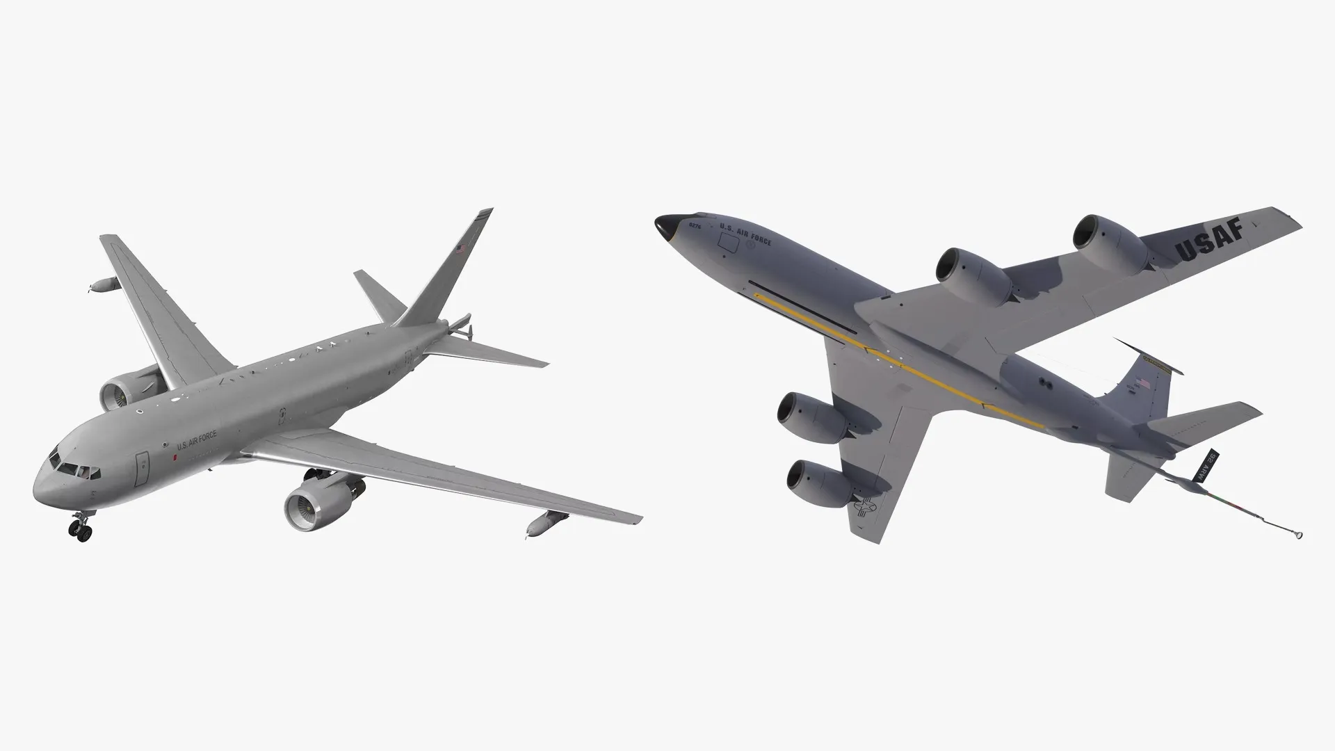 Boeing Military Tanker Aircraft Collection 3D Model Pack | CGTrader