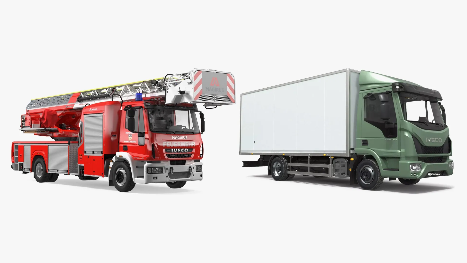 Iveco Trucks Collection 3D Model Pack | CGTrader