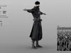 3D model Ninja Low Poly VR / AR / low-poly | CGTrader
