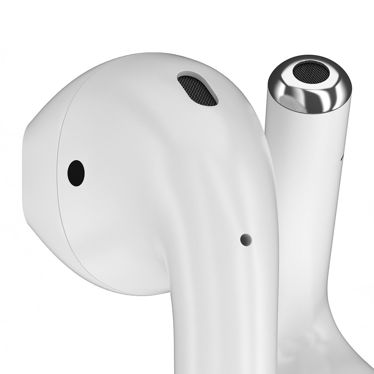 Apple AirPods Wireless 3D model_10