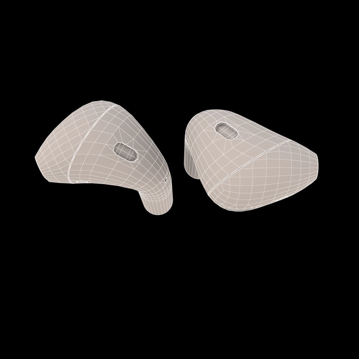 Apple AirPods Wireless 3D model_13