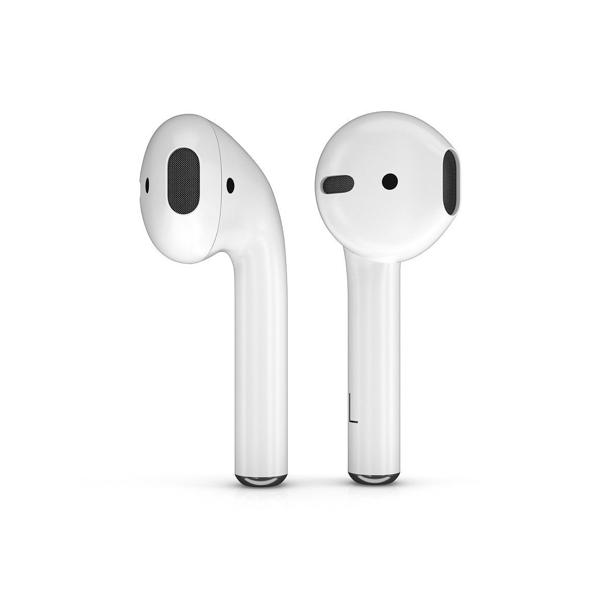 Apple AirPods Wireless 3D model_5