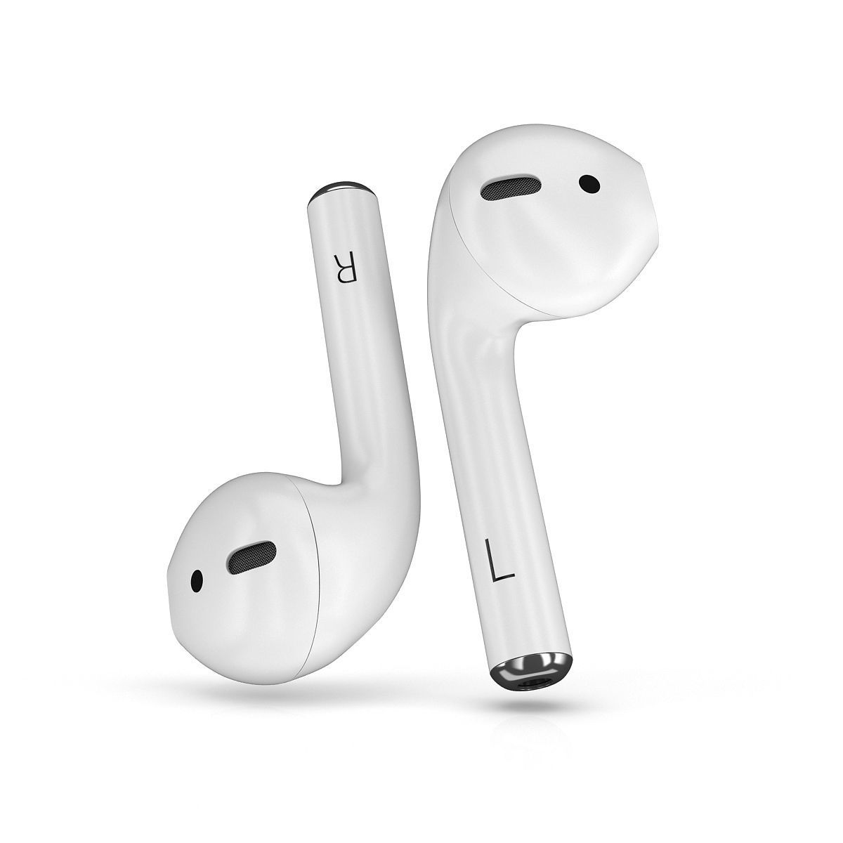Apple AirPods Wireless 3D model_7