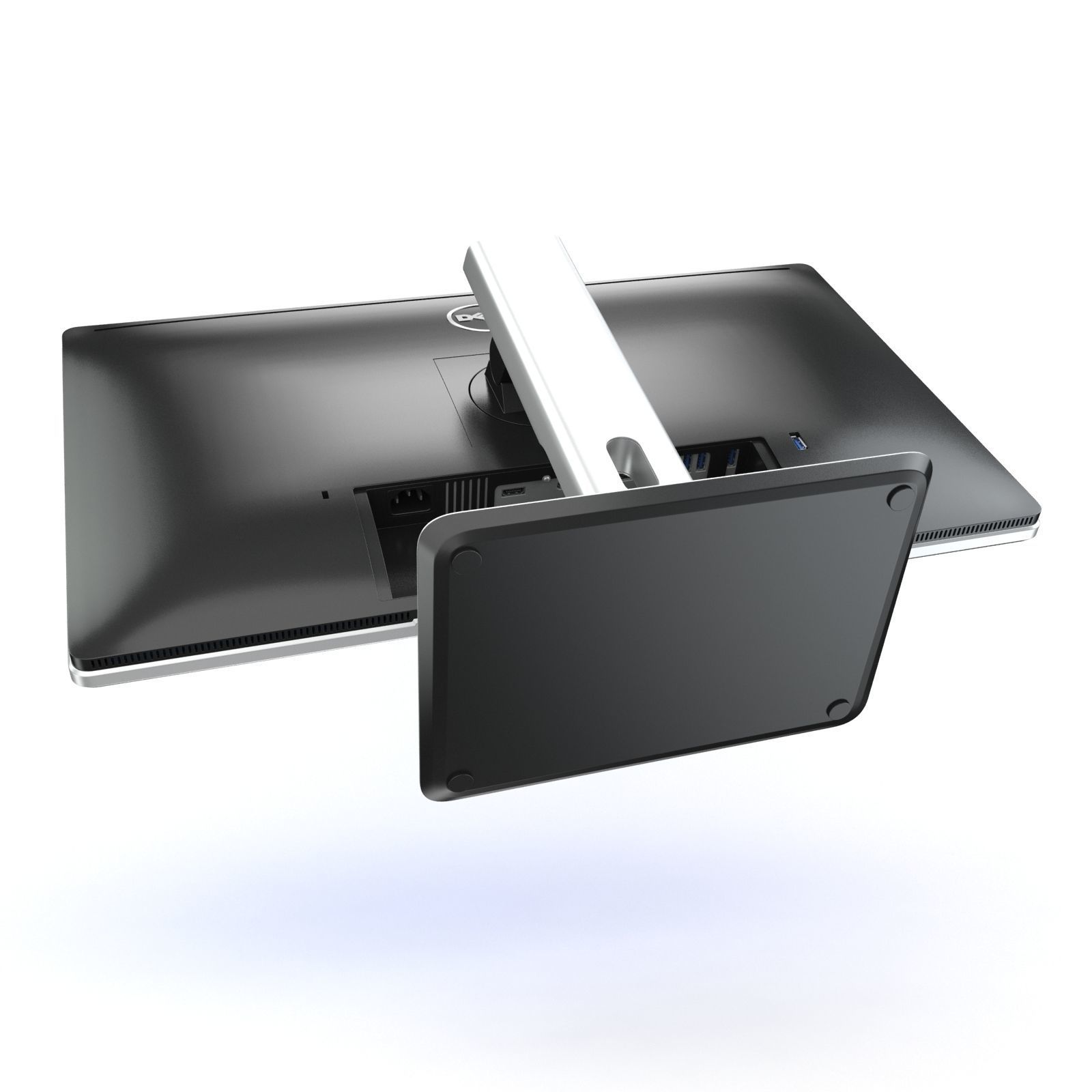 Dell 24 Ultra HD 4K Monitor P2415Q 3D model_4