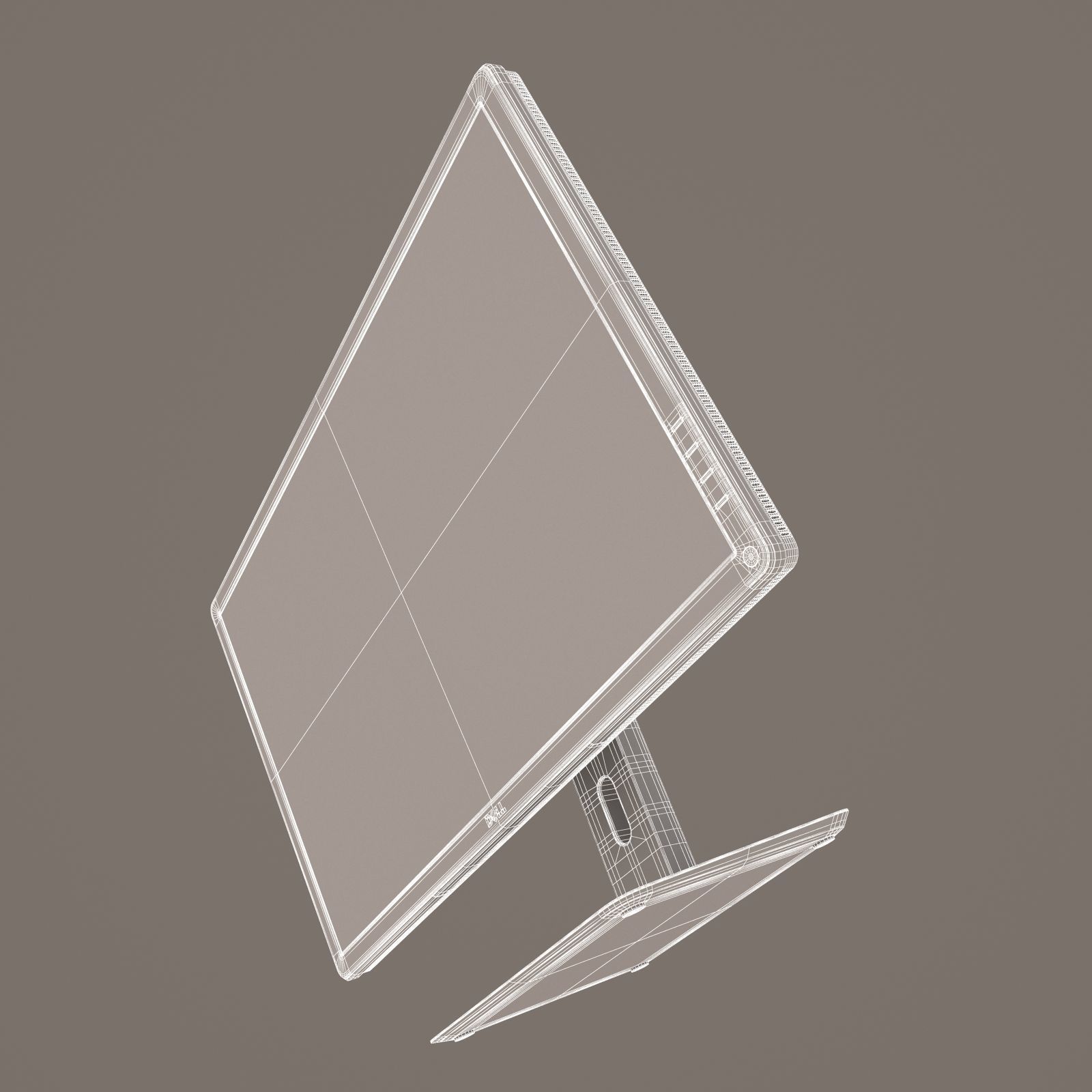 Dell 24 Ultra HD 4K Monitor P2415Q 3D model_19