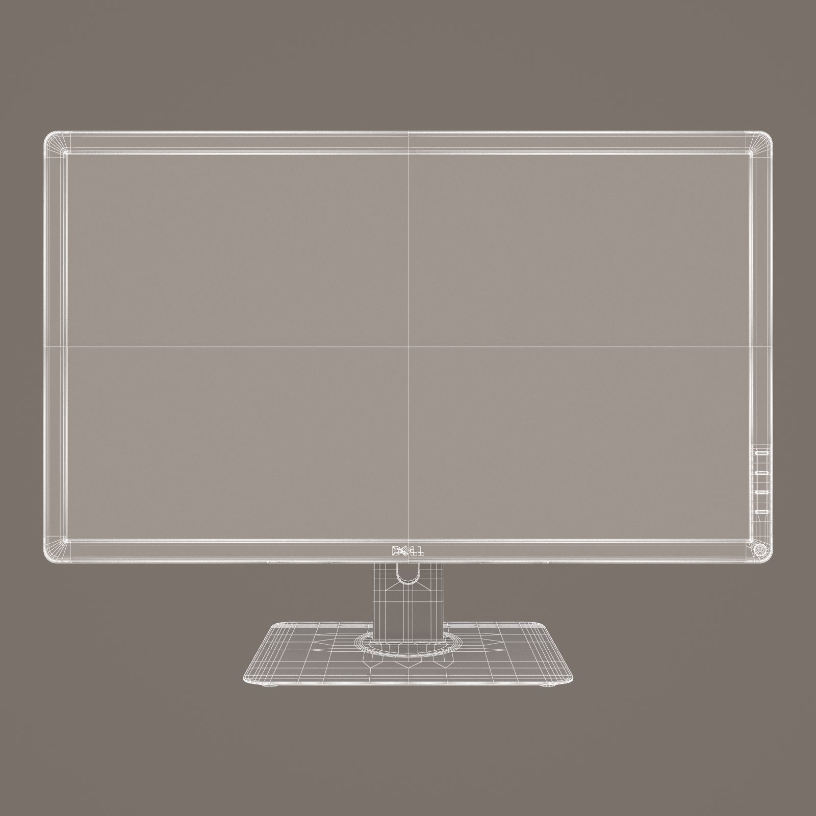 Dell 24 Ultra HD 4K Monitor P2415Q 3D model_15