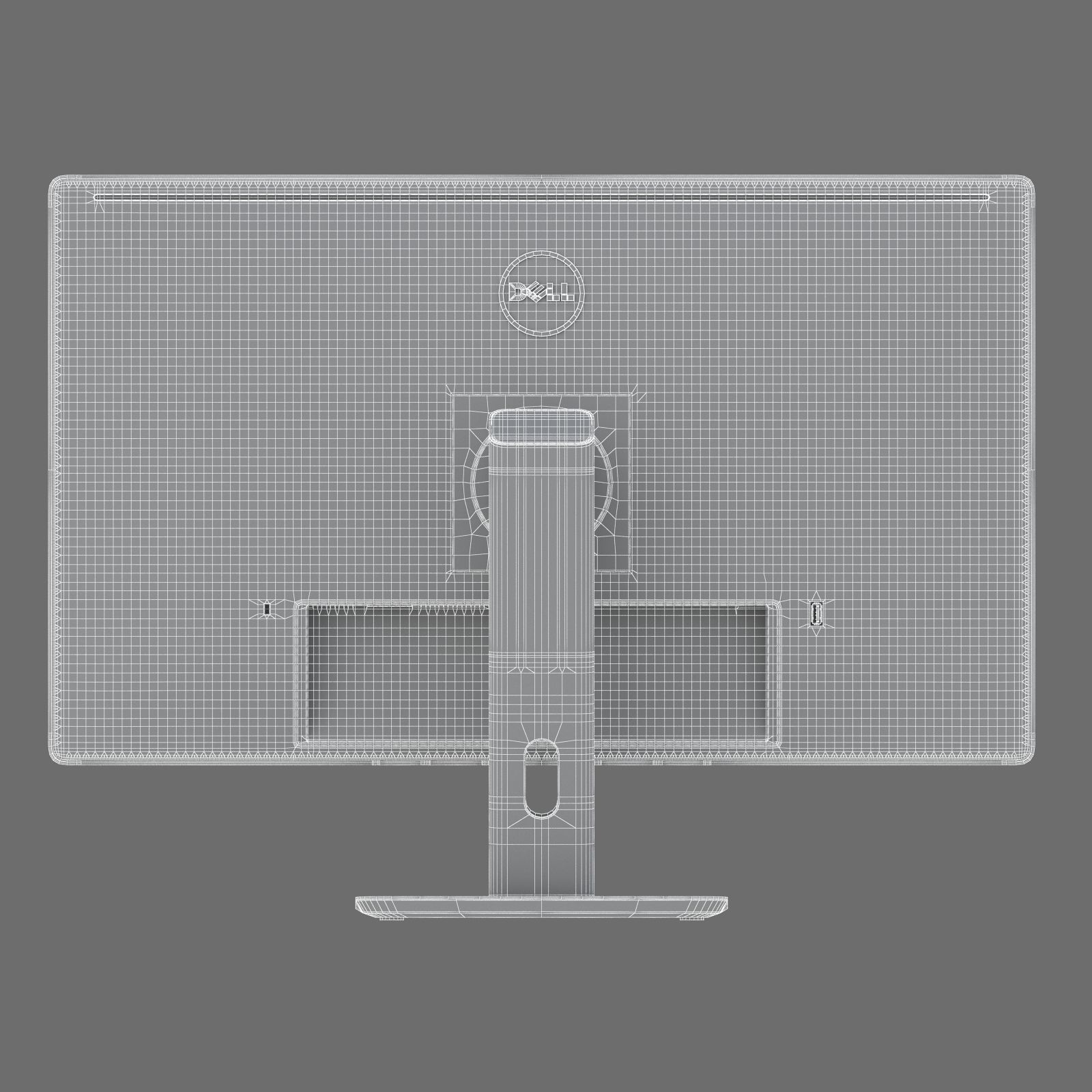 Dell 27 Ultra HD 4K Monitor P2715Q 3D model_13