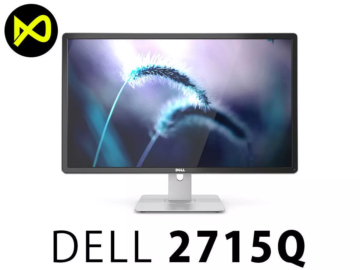 Dell 27 Ultra HD 4K Monitor P2715Q 3D model_0